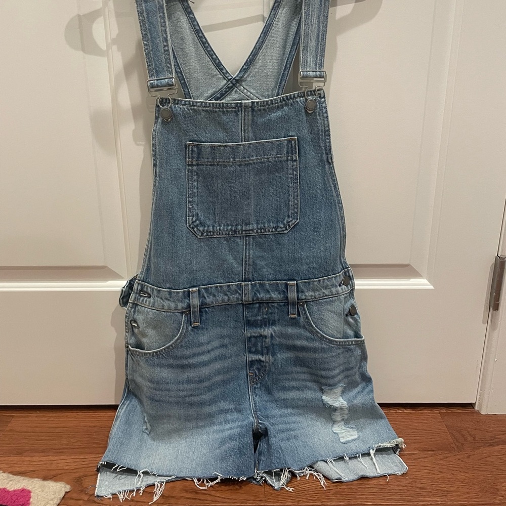 Hudson Jeans Blue Denim Overalls